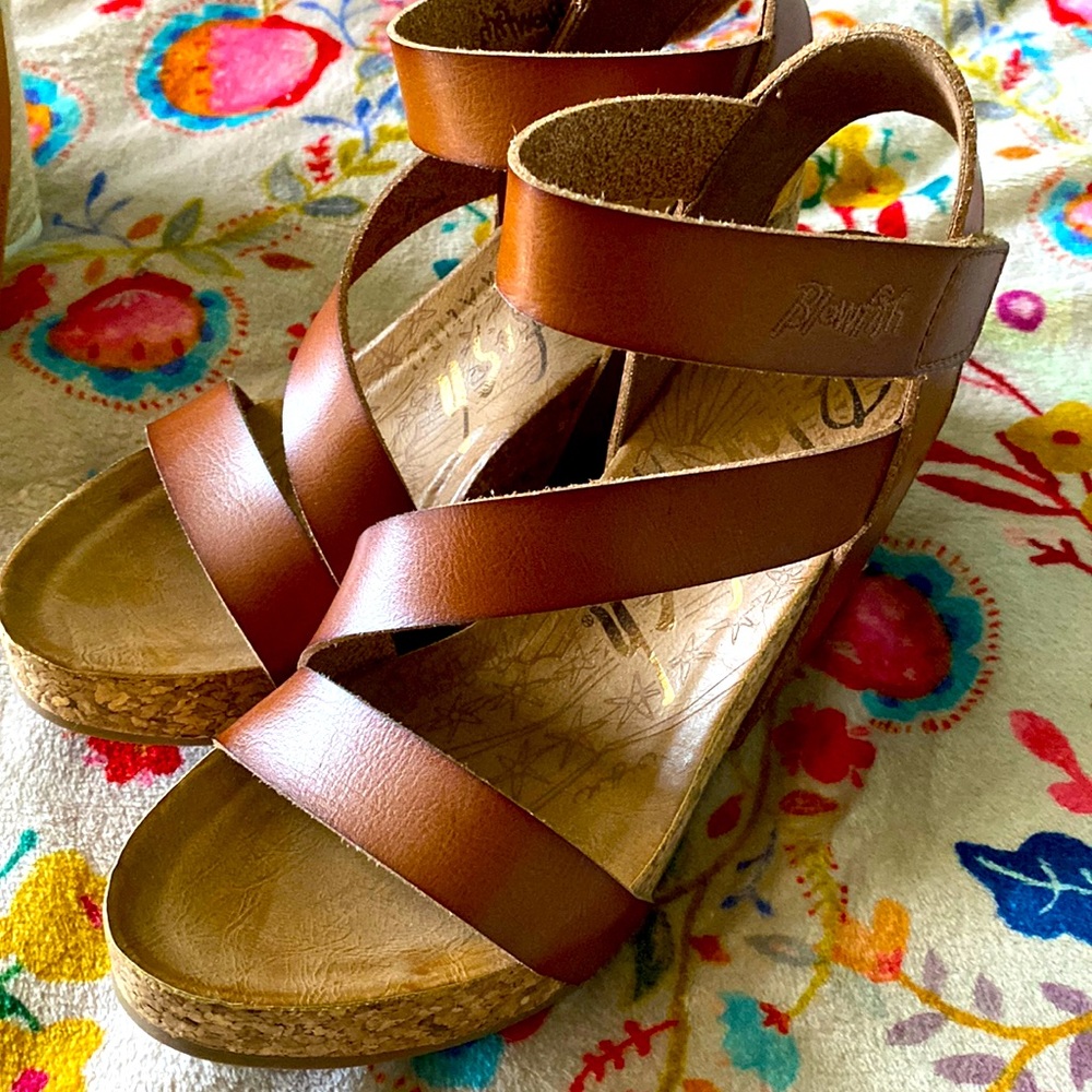 cork platform wedges